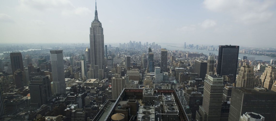 Manhattan Skyline - Luxury Real Estate Market Stressing